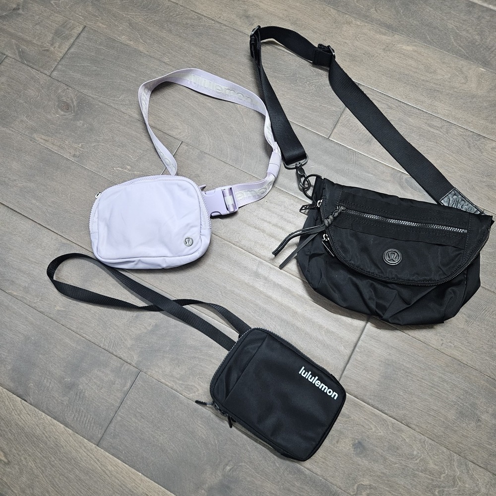 Lululemon Festival Crossbody Bag Lot Of 3